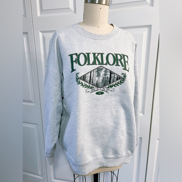 Taylor Swift Folklore “In The Trees” Crewneck Sweatshirt by Orange State - Picture 3 of 6